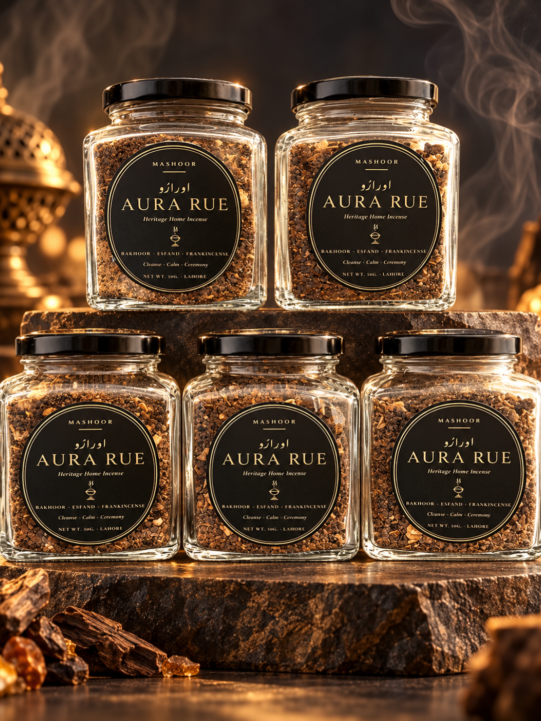 Aura Rue — Heritage Home Incense (اورا رُو)