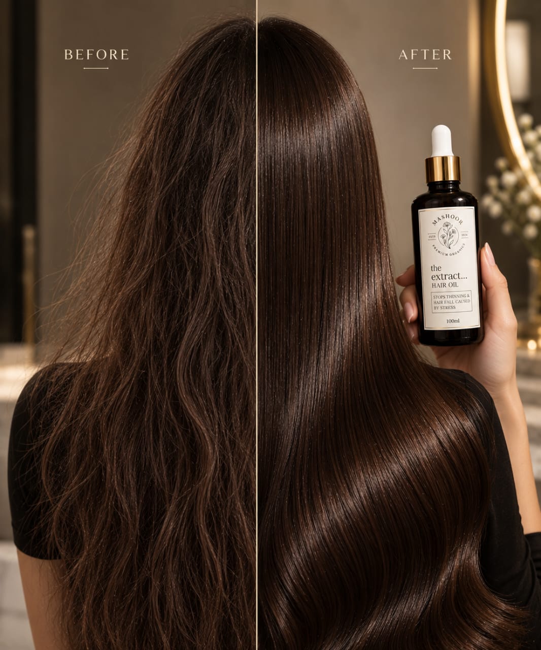 The Extract — Nine-Herb Cold-Pressed Hair Elixir