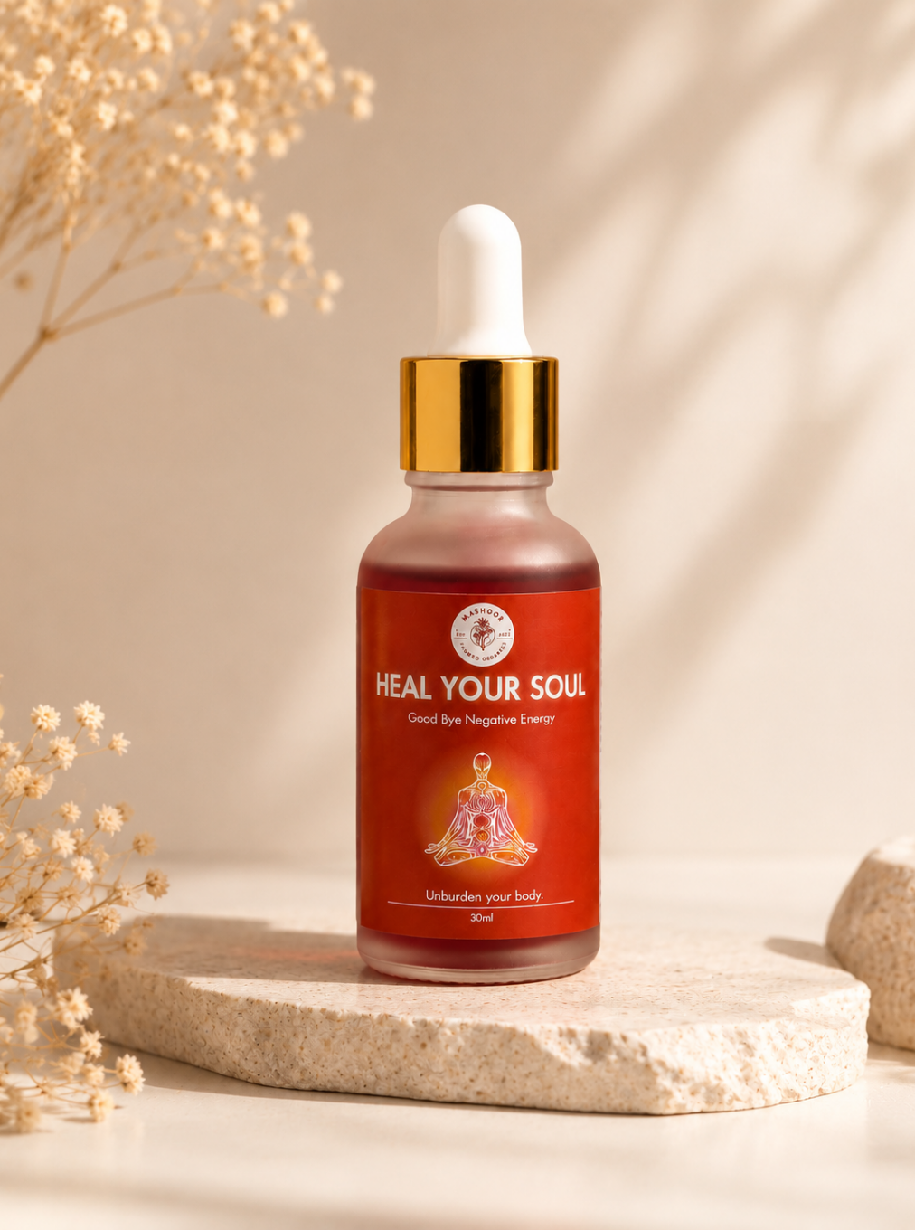 Heal Your Soul – Herbal & Color Therapy Bath Serum