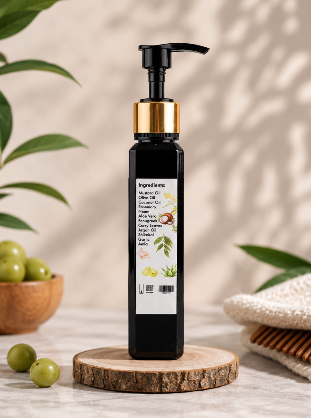 Mashoor Premium Organic Hair Oil – Growth, Strength & Shine in Every Drop