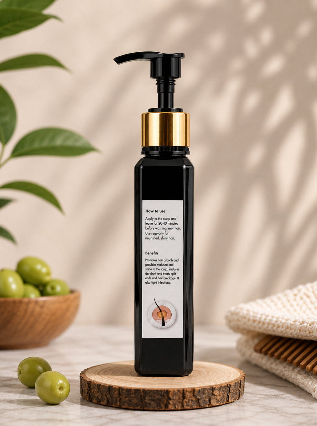 Mashoor Premium Organic Hair Oil – Growth, Strength & Shine in Every Drop